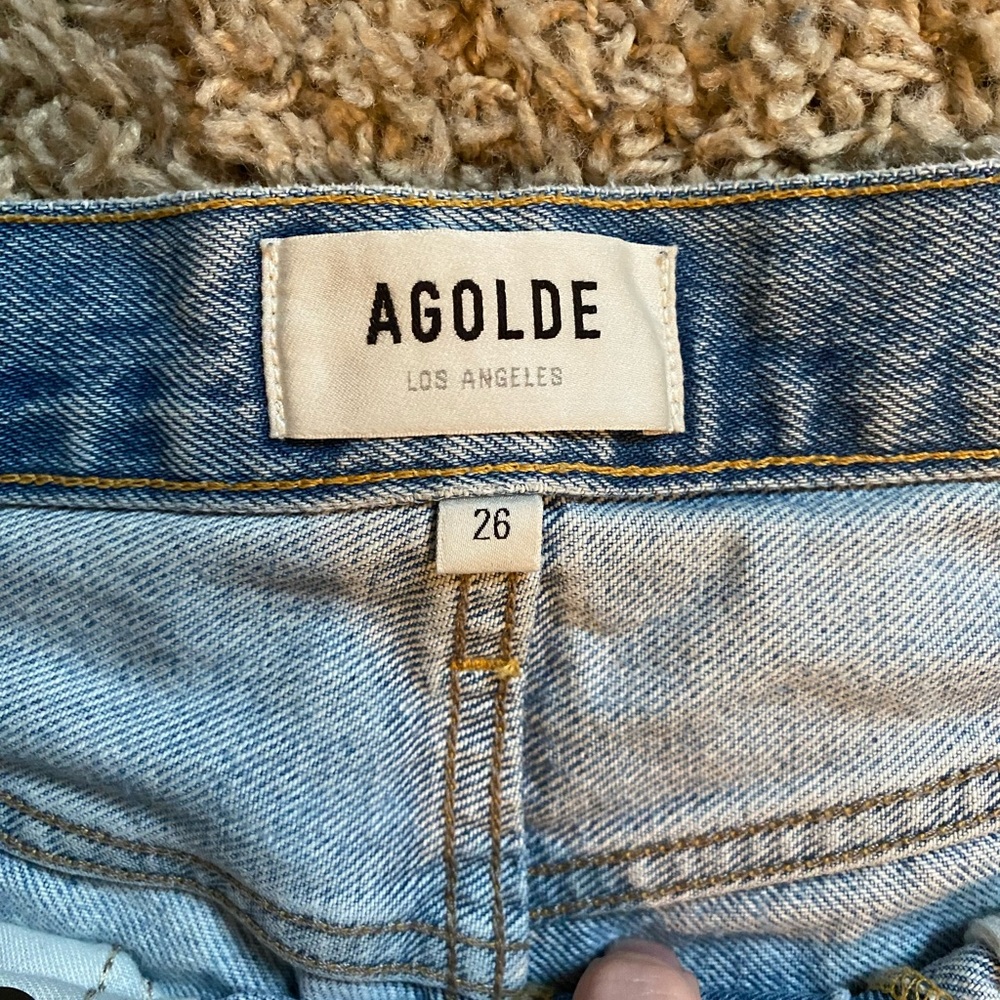 Agolde Parker shorts swamp meet